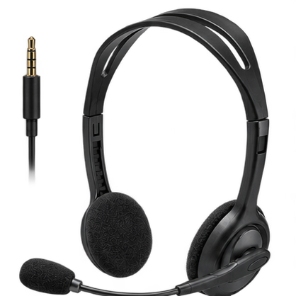 Logitech H111 Stereo Headset – Casque Stéréo avec Microphone et Jack 3,5 mm