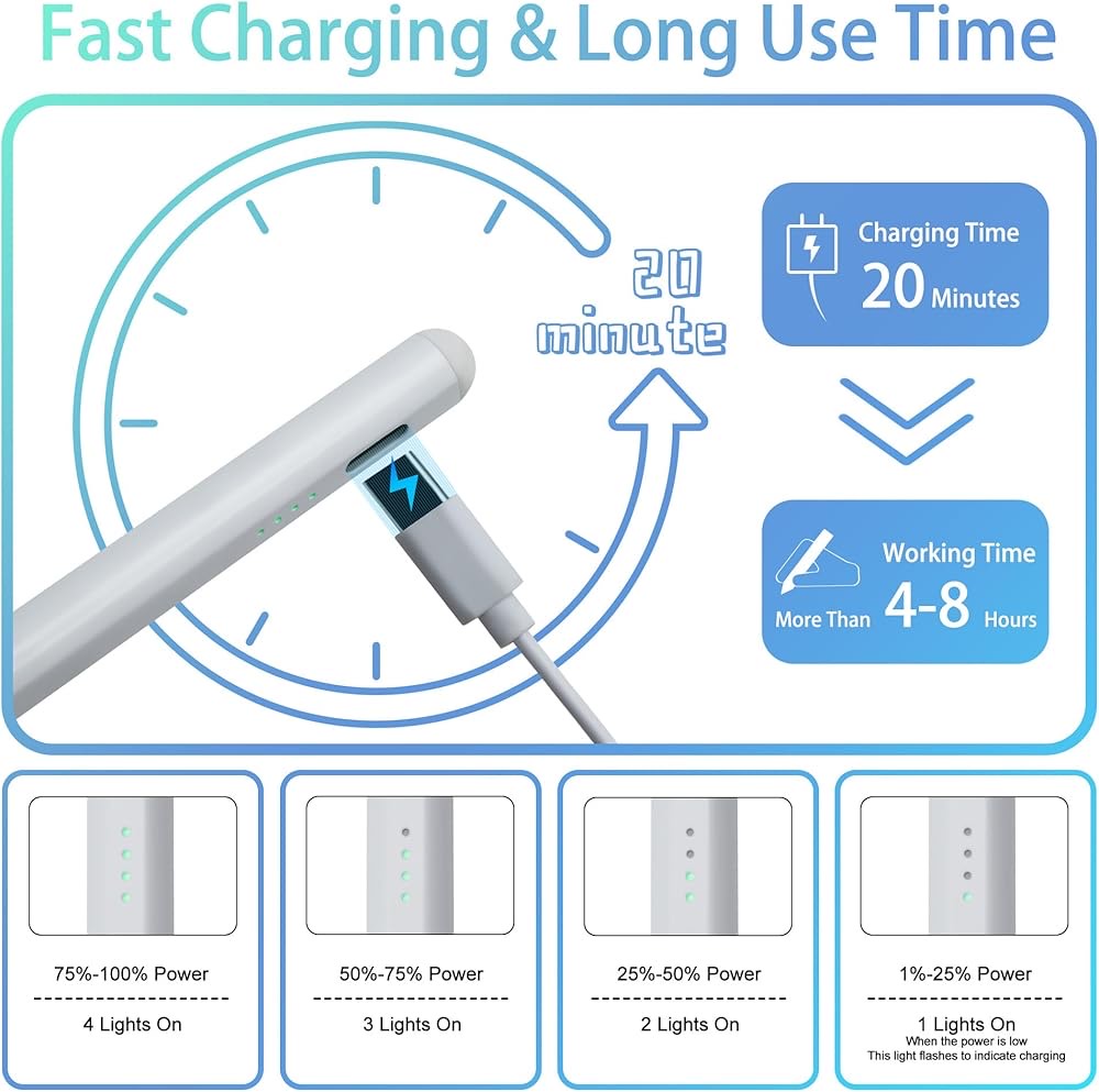 APPLE PENCIL STYLET POUR IPAD